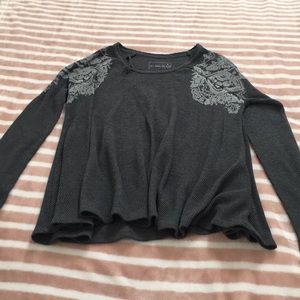 Grey Long Sleeve Shirt